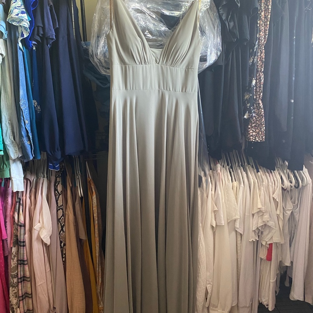 Jenny Yoo Brady Dress in Sage